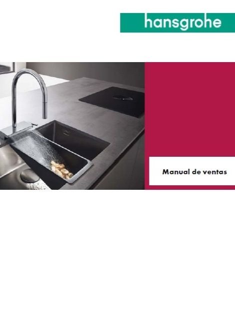 Catálogo Hansgrohe 2020 Manual De Ventas Cocina