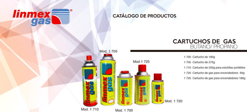 Catálogo Linmex Productos de Gas