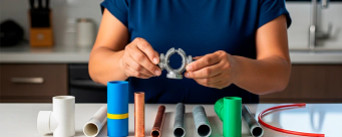 ¿Cómo combinar los diferentes tipos de tubería?