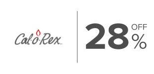28%,  Descuento en productos de la marca Calorex