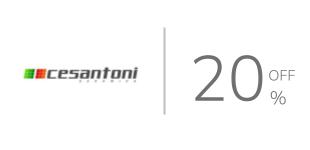 20% de descuento en productos de la marca Cesantoni